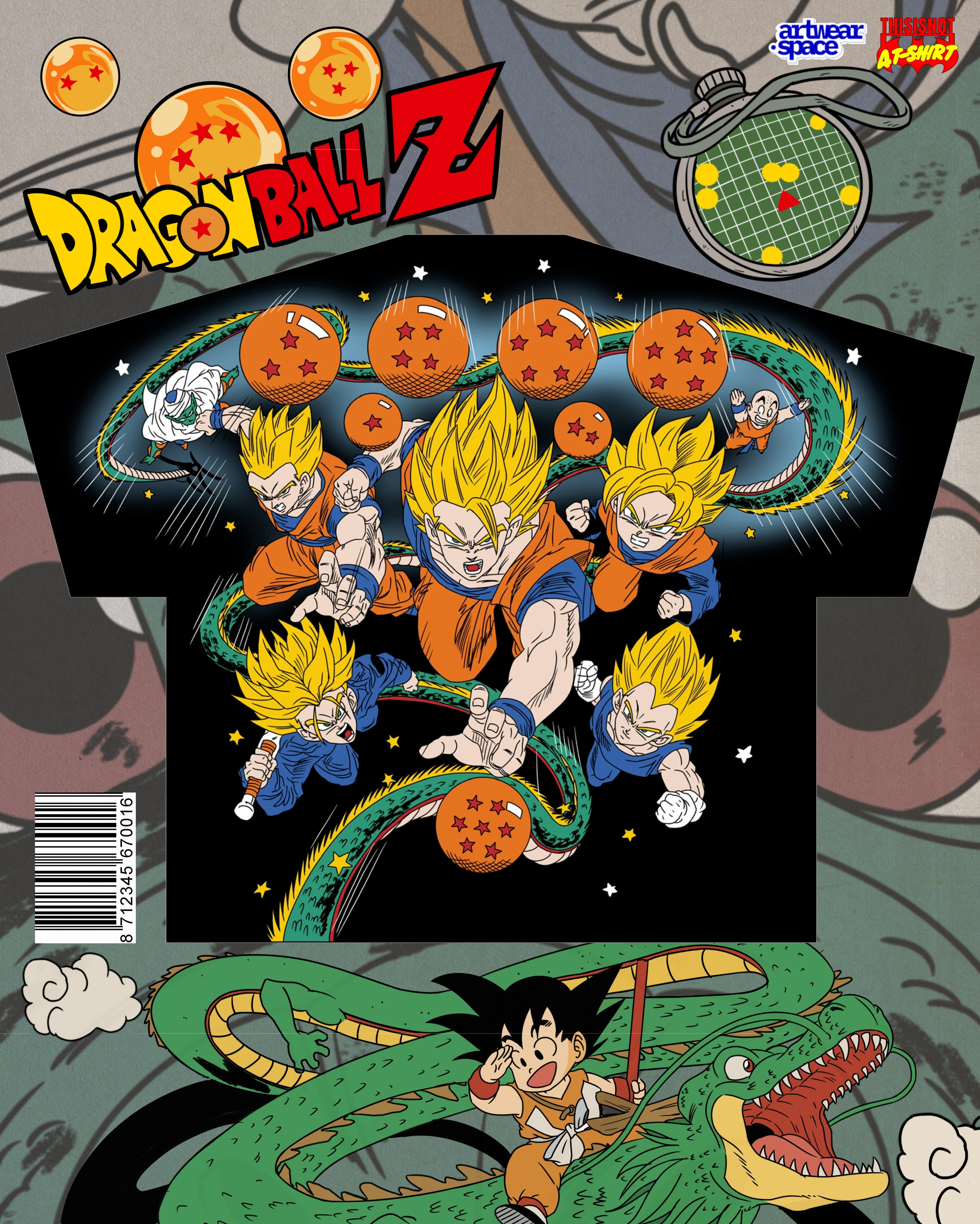 Dragon Ball T-Shirt - Black