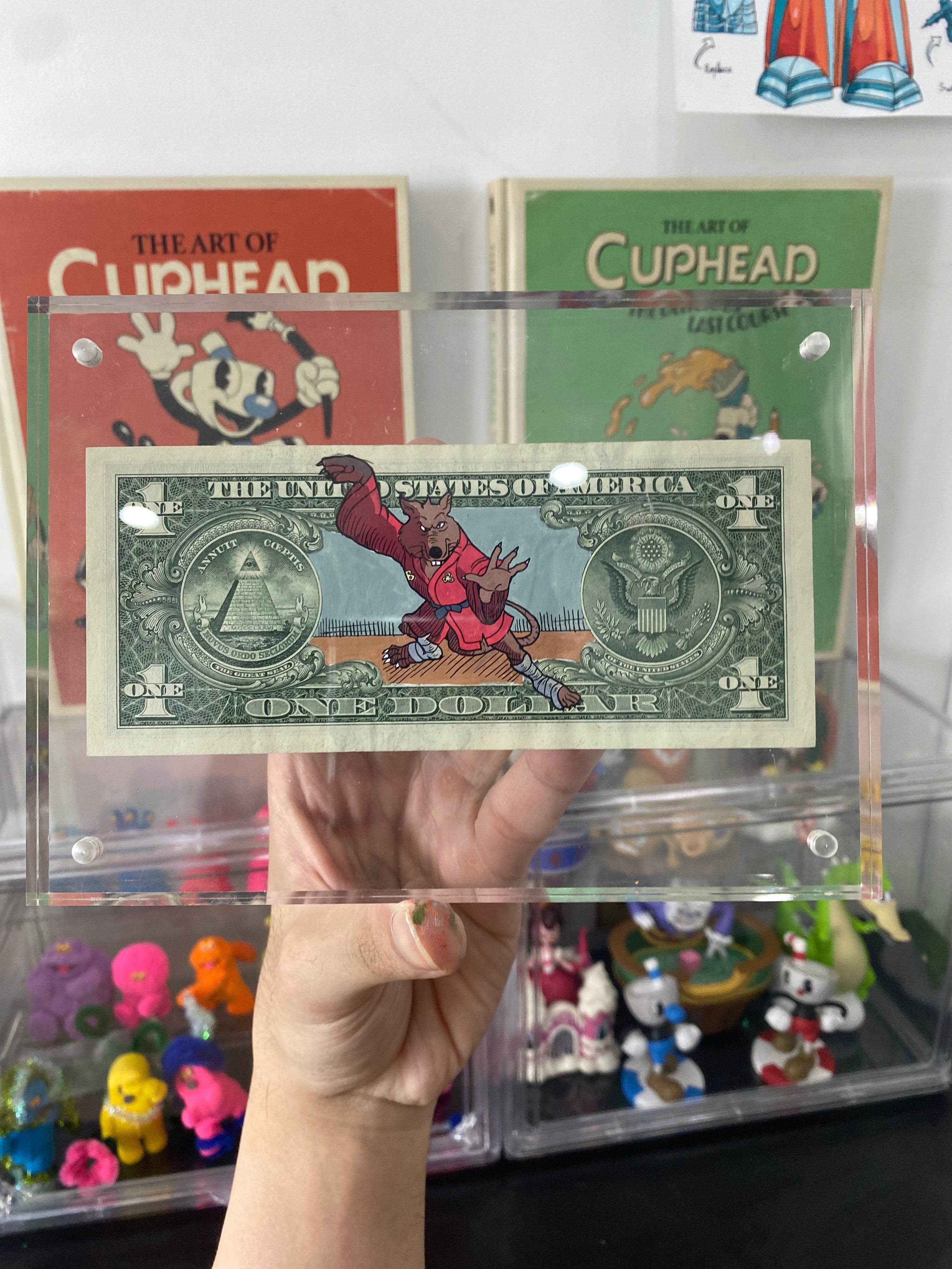 Limited 1-1 “Mutant Turtle” Dollar Bill