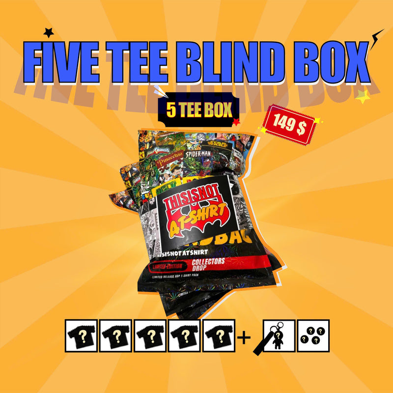 5 Tee Pack — Blind Bag