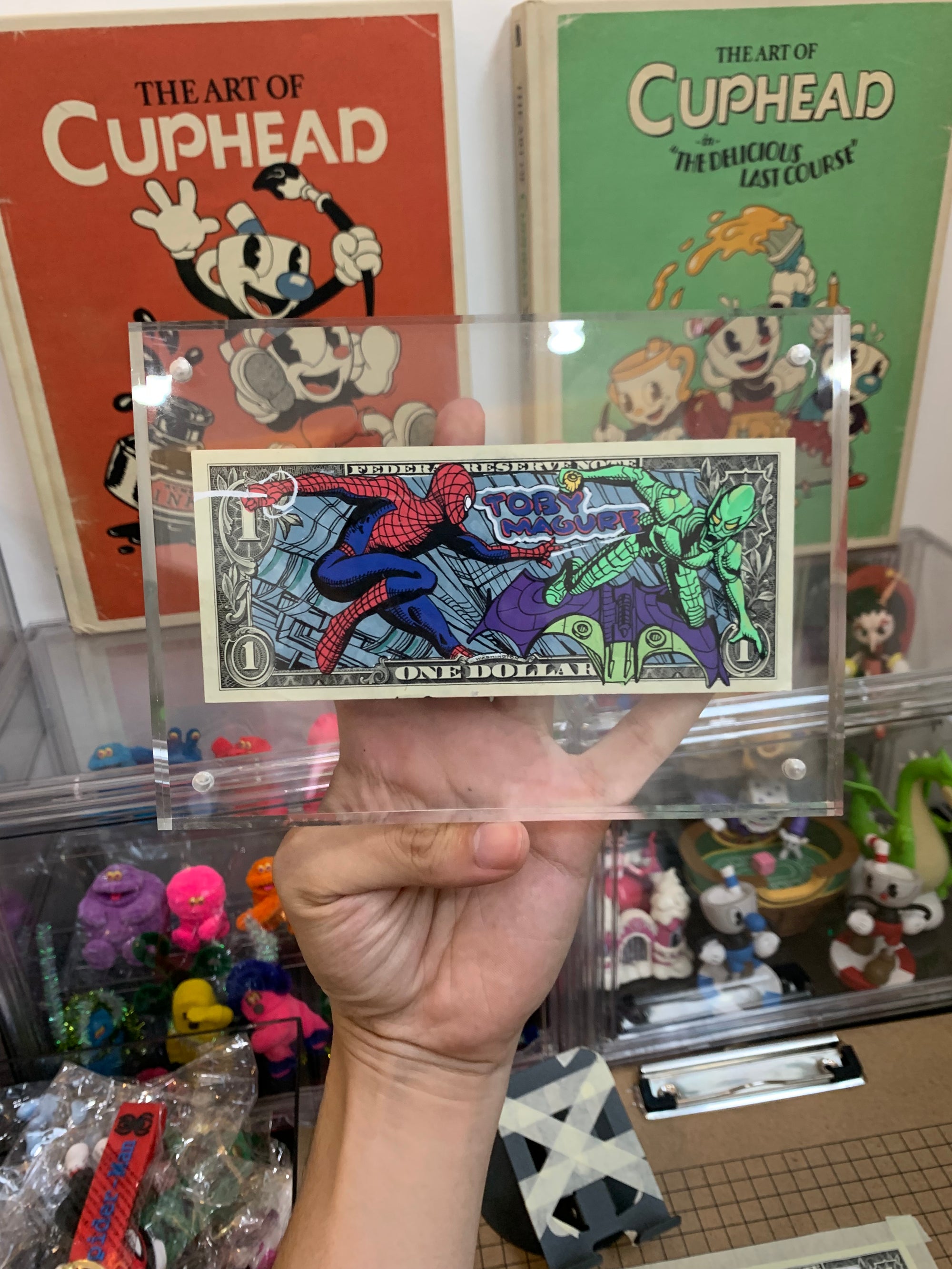 Limited 1-1 “Webslinger” Dollar Bill