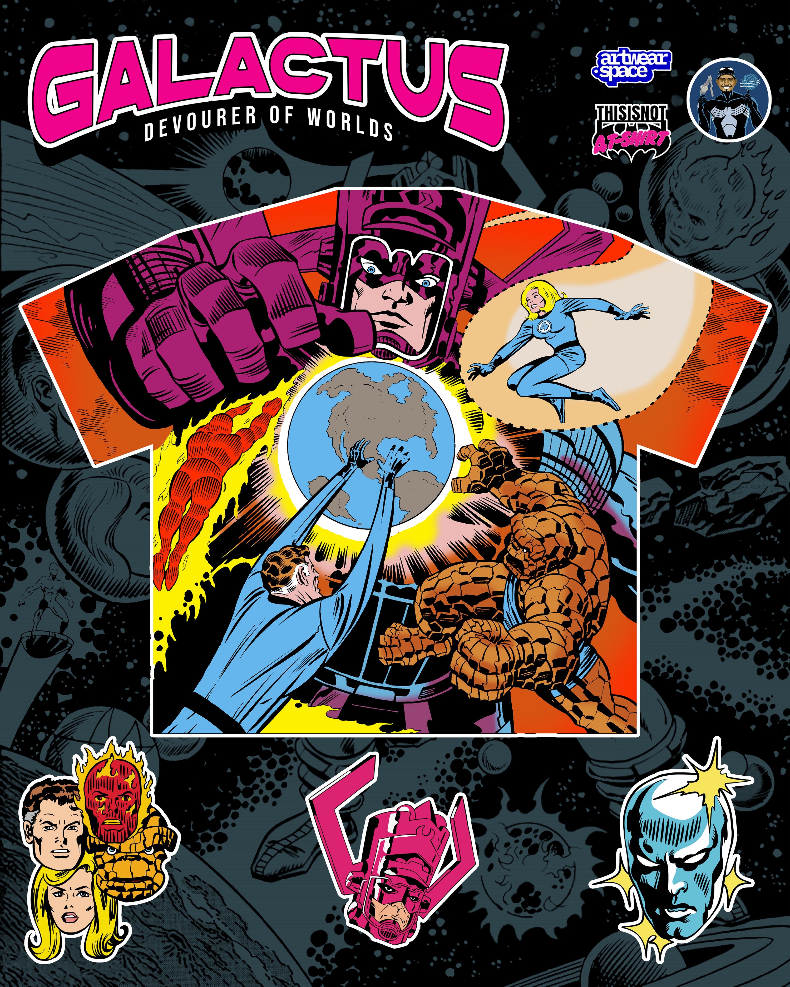 Galactus x Fantastic Four T-Shirt