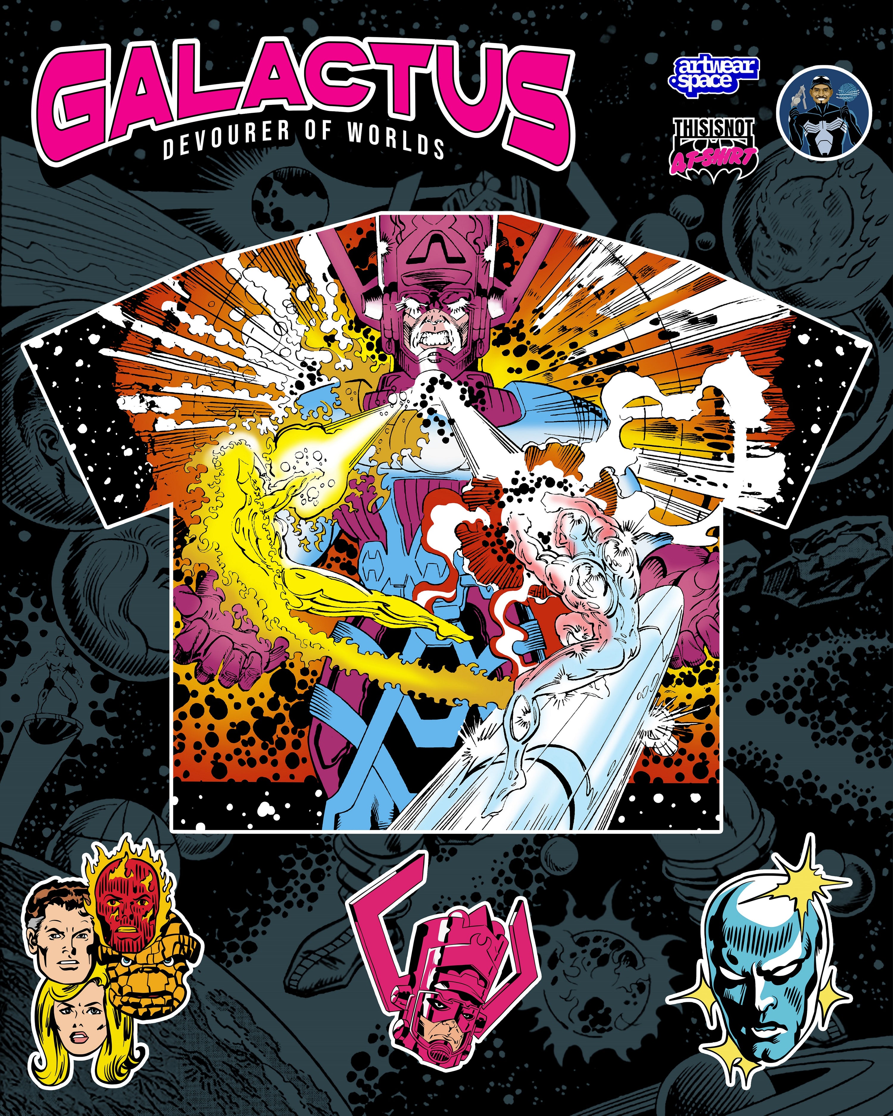 Galactus x Silver Surfer T-Shirt