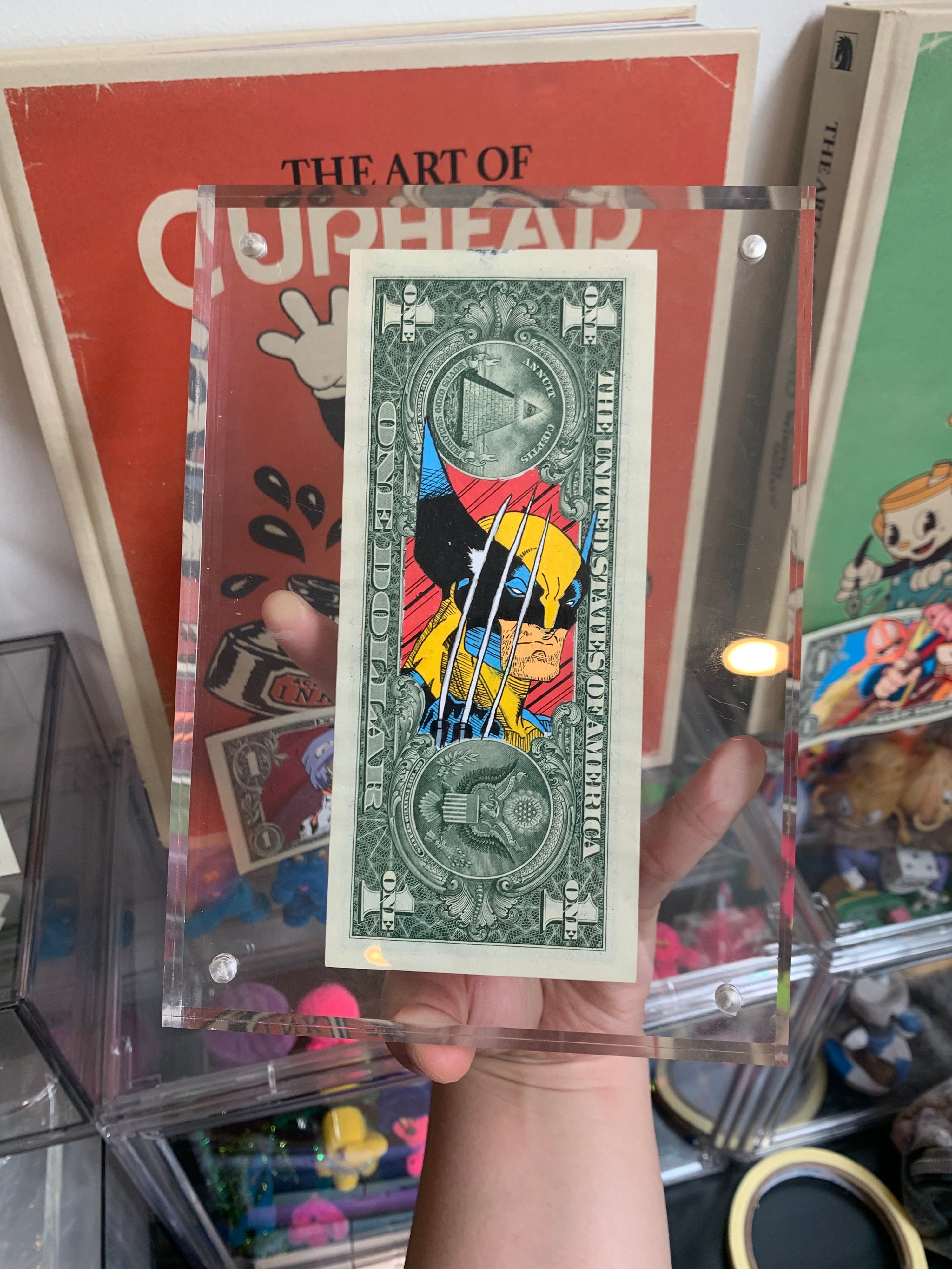 Limited 1-1 “Adamantium Claws” Dollar Bill