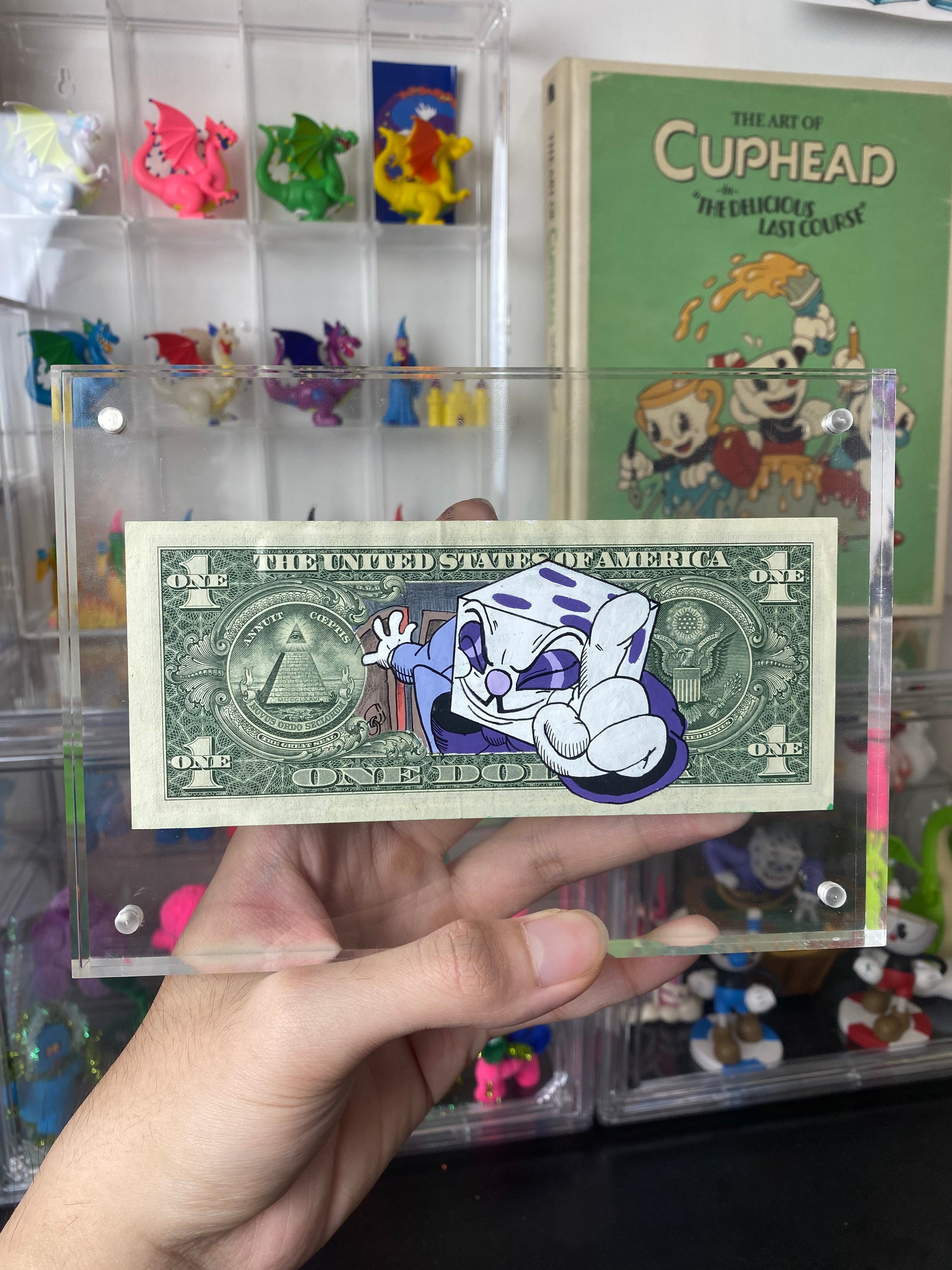 Limited 1-1 “King Dice” Dollar Bill