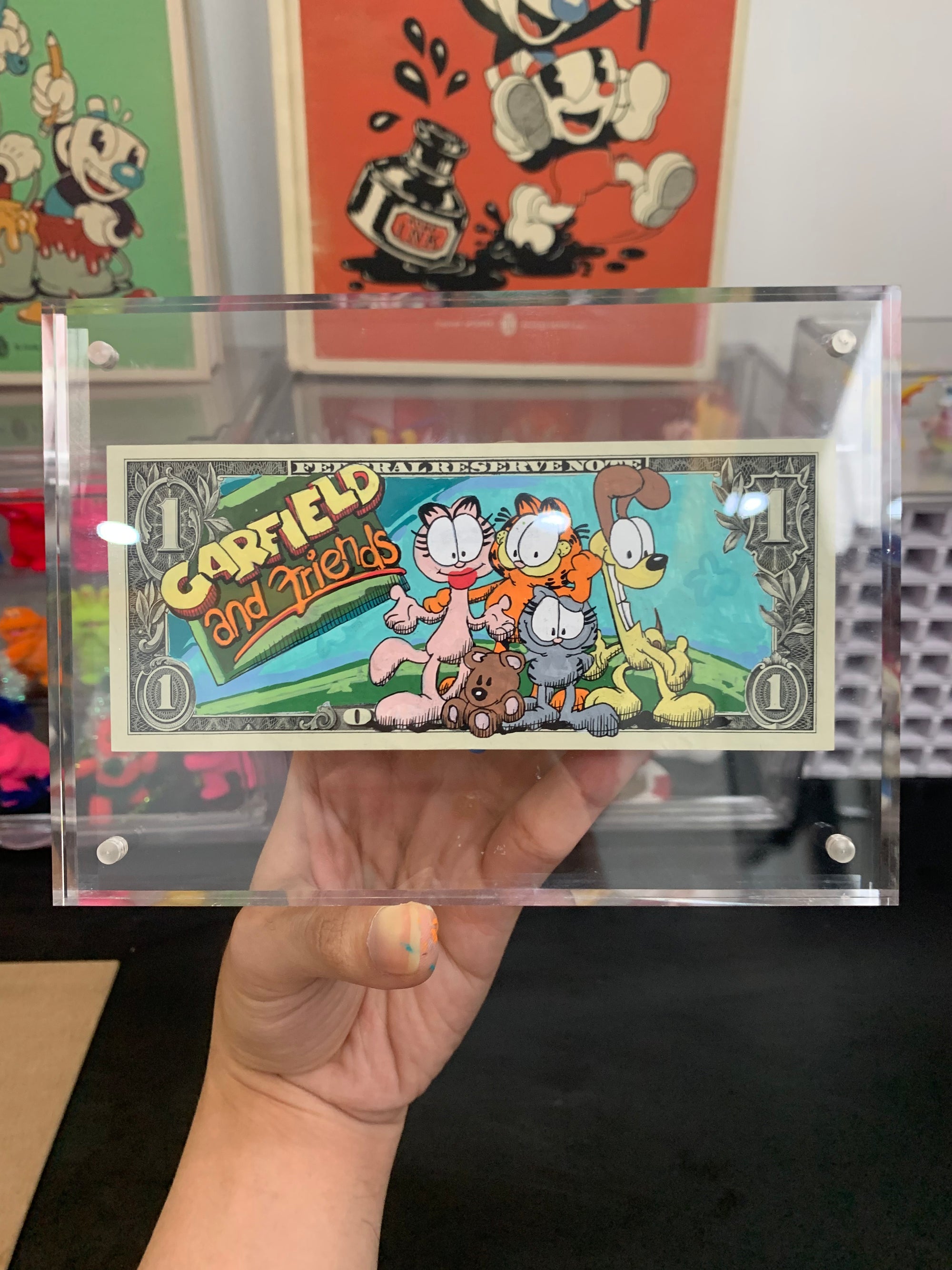 Limited 1-1 “Lasagna Lou” Dollar Bill