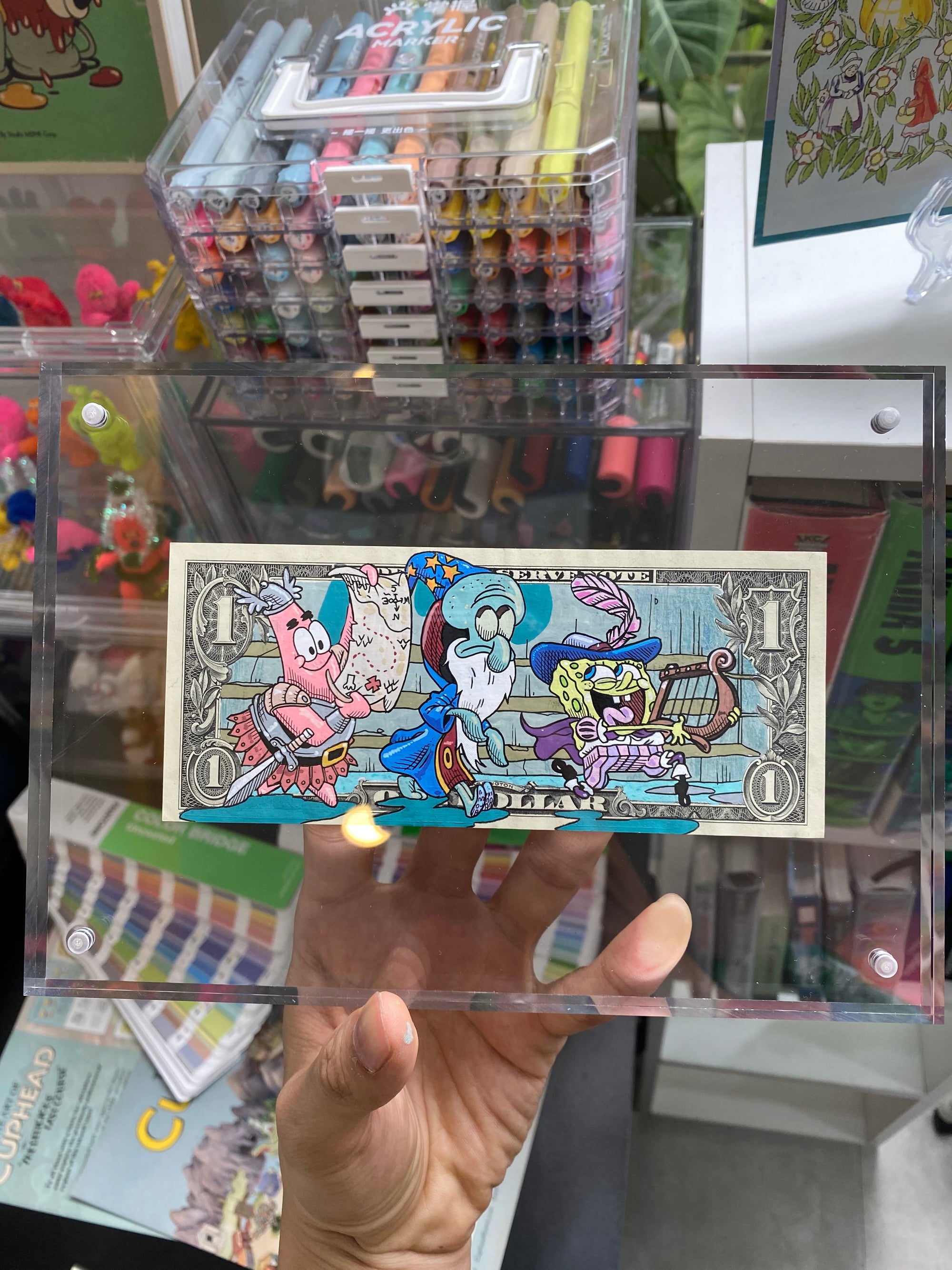 Limited 1-1 “BubblePants” Dolla Bill