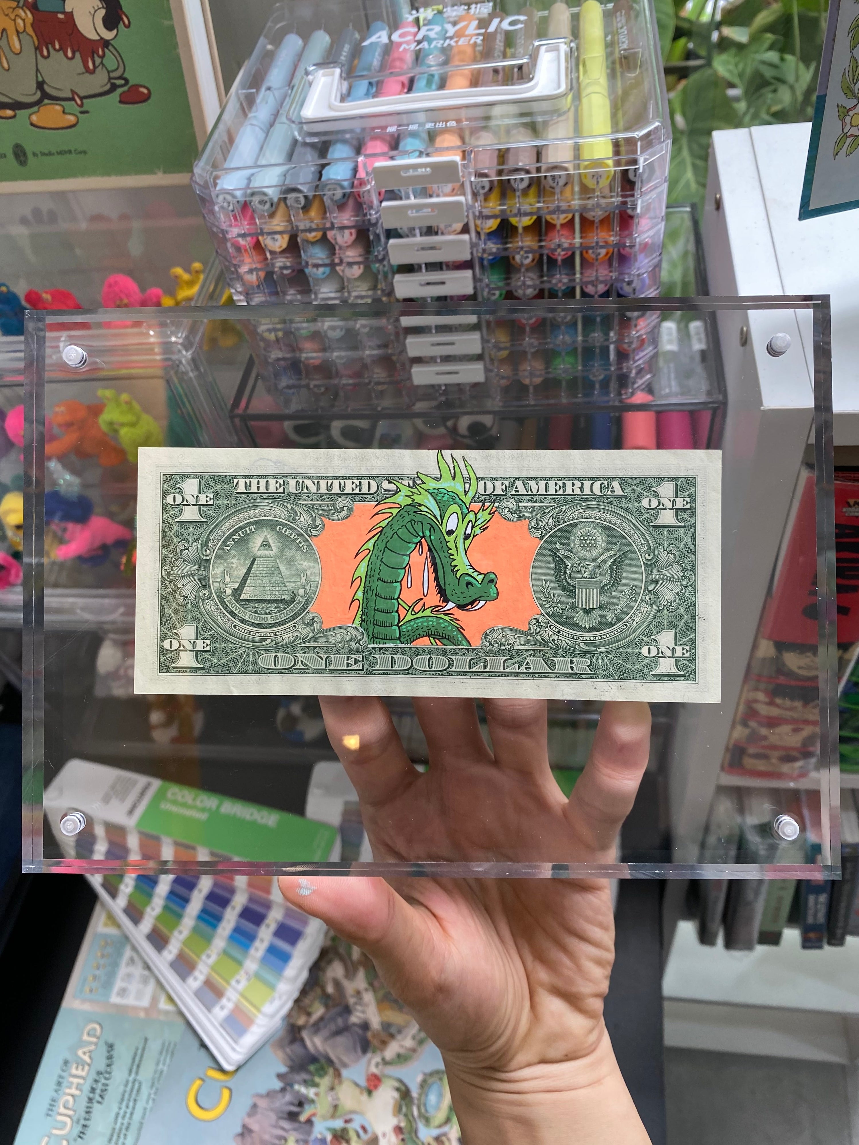 Limited 1-1 "THE DUCK" Dollar Bill