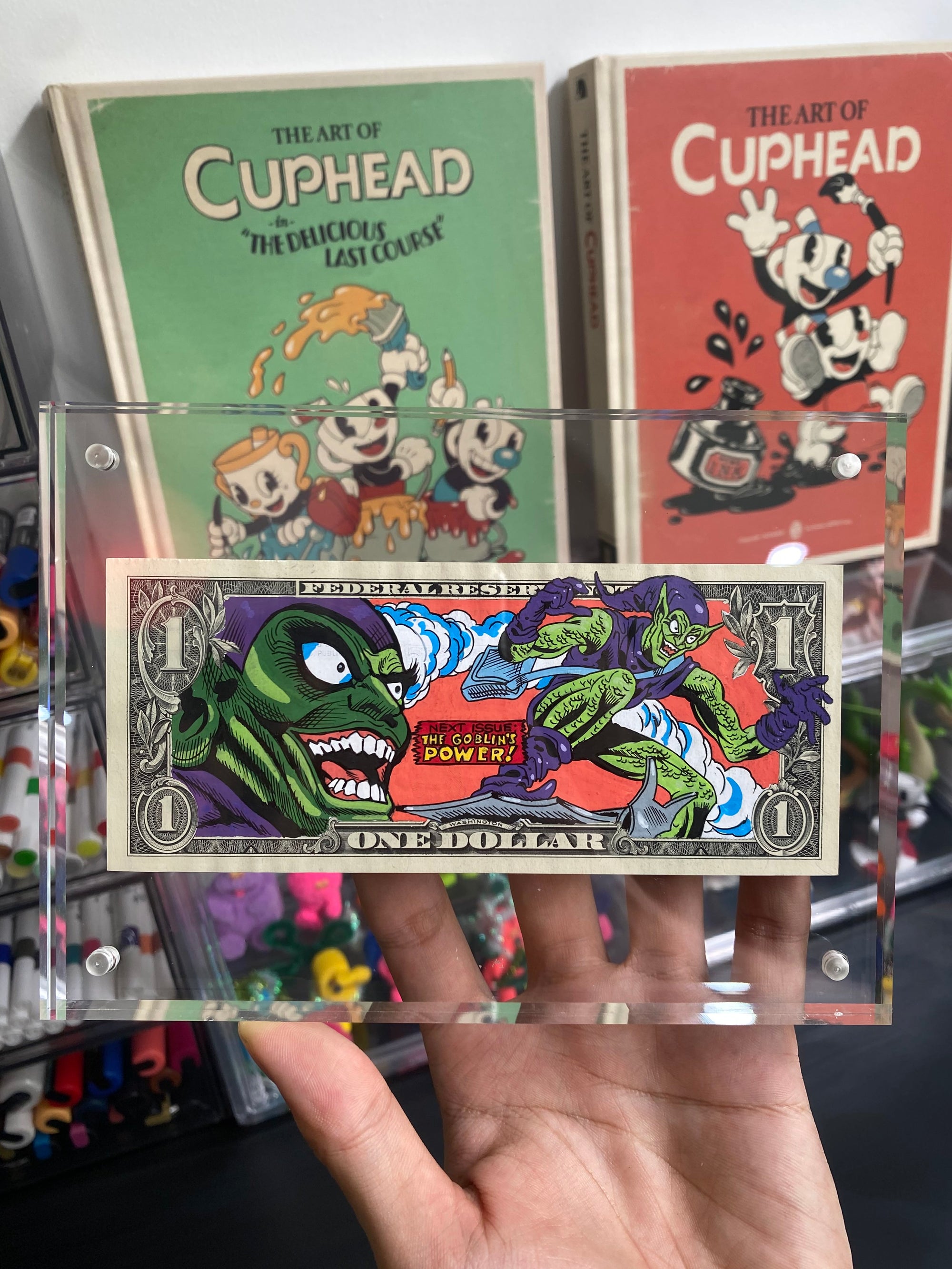 Limited 1-1 “Emerald Gremlin” Dollar Bill