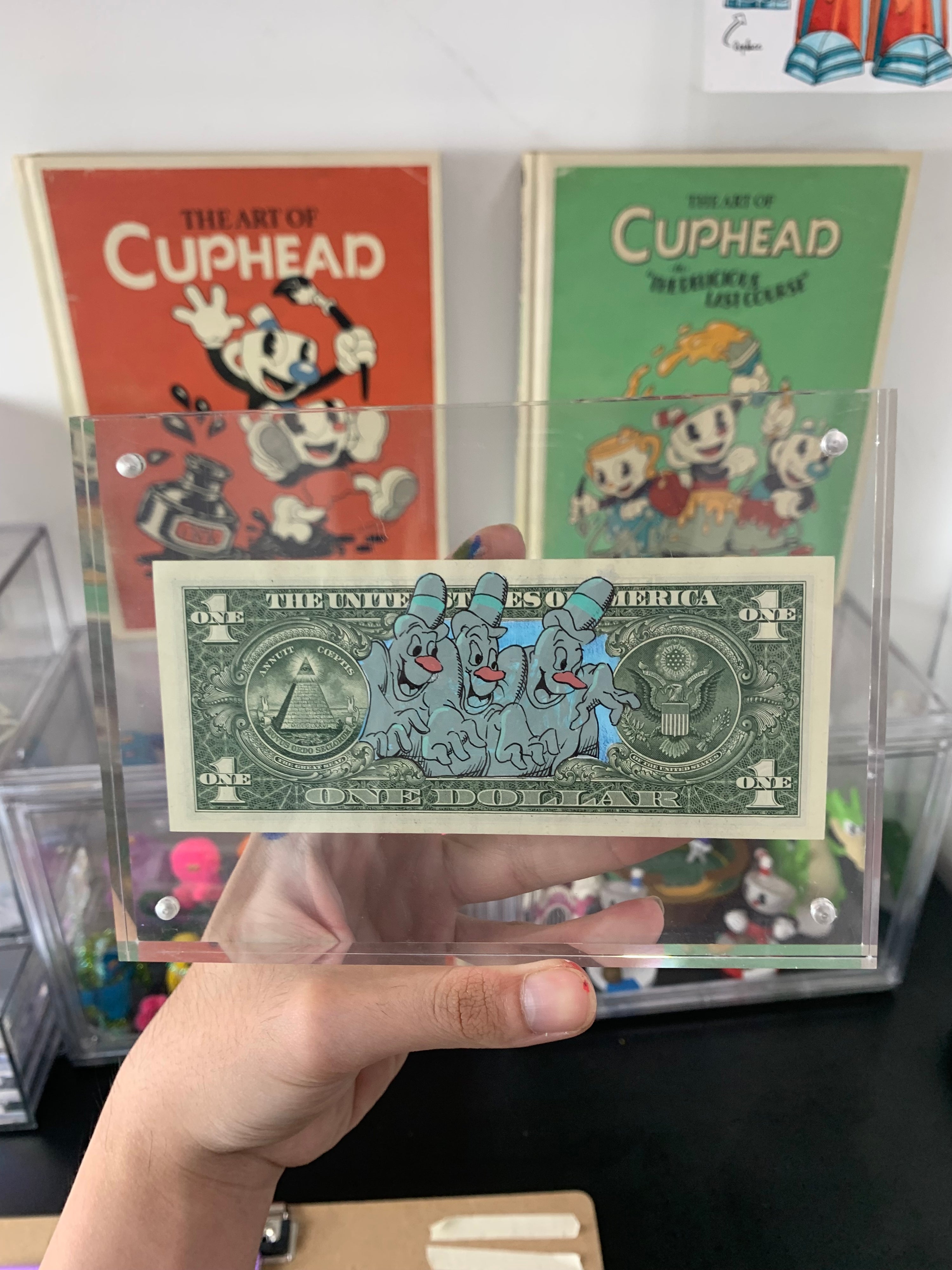 Limited 1-1 “Mickey Ghost” Dollar Bill