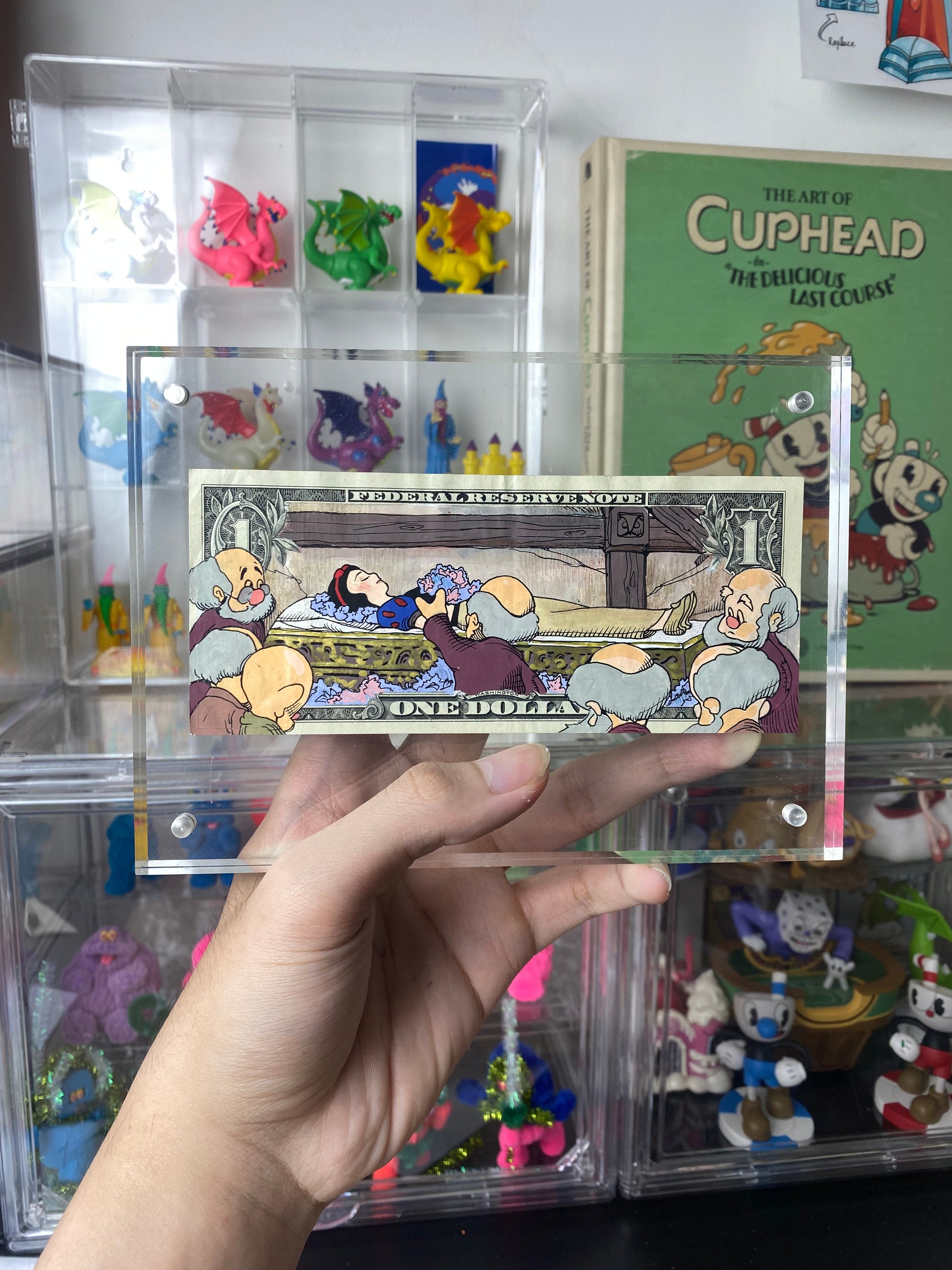 Limited 1-1 “Poisoned Beauty” Dollar Bill