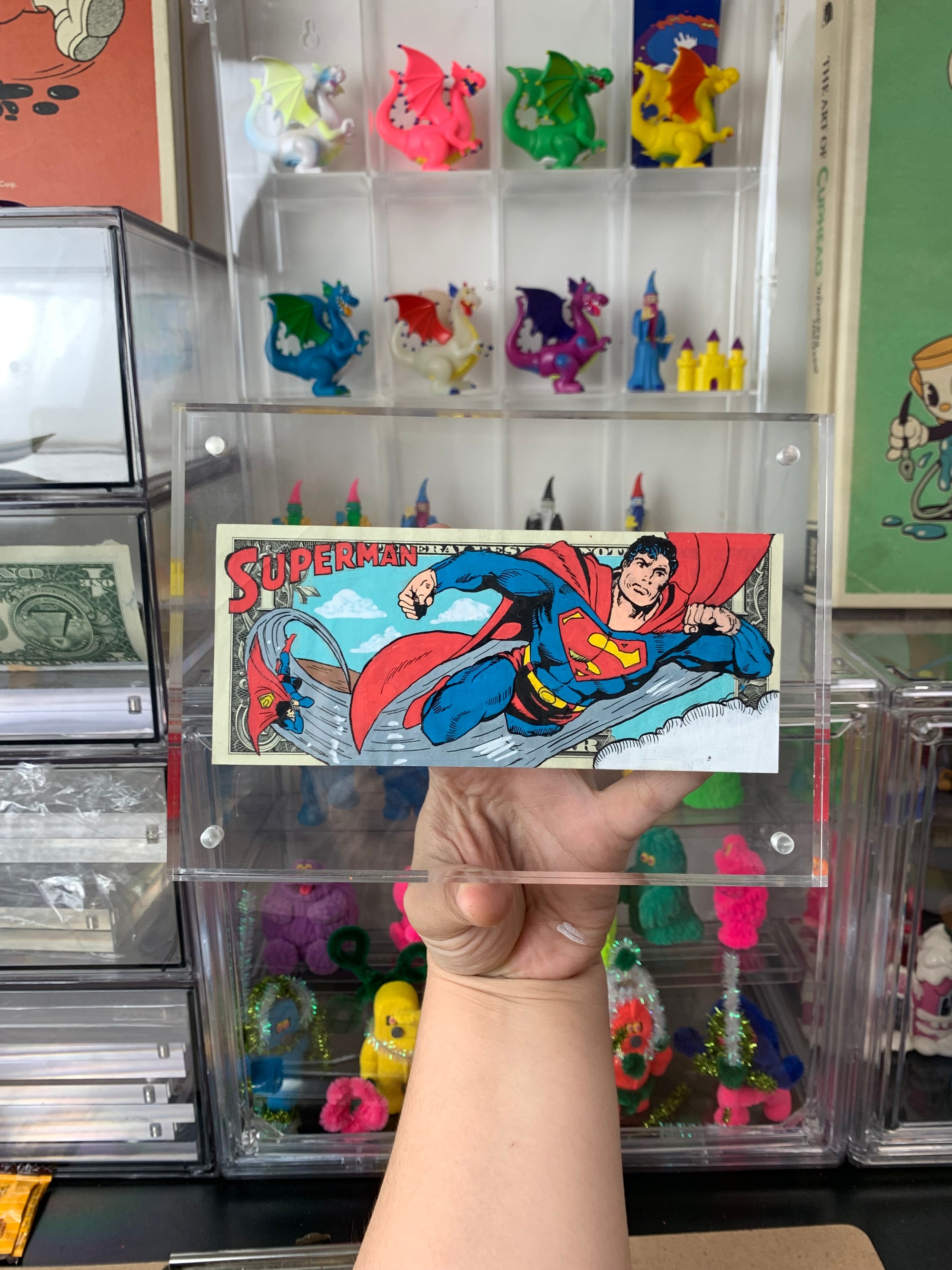Limited 1-1 “Superman” Dollar Bill