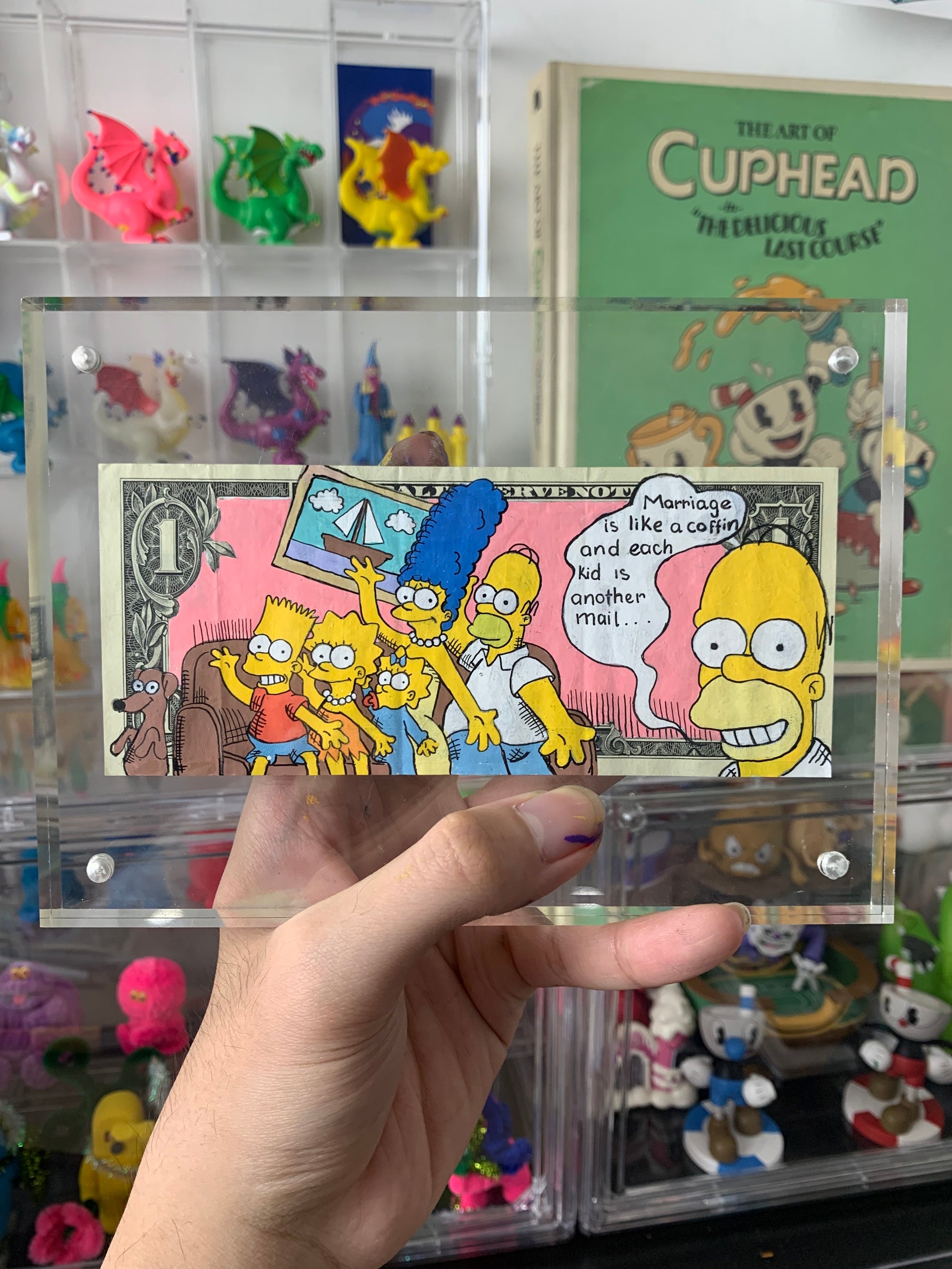 Limited 1-1 “Springfield Crew” Dollar Bill