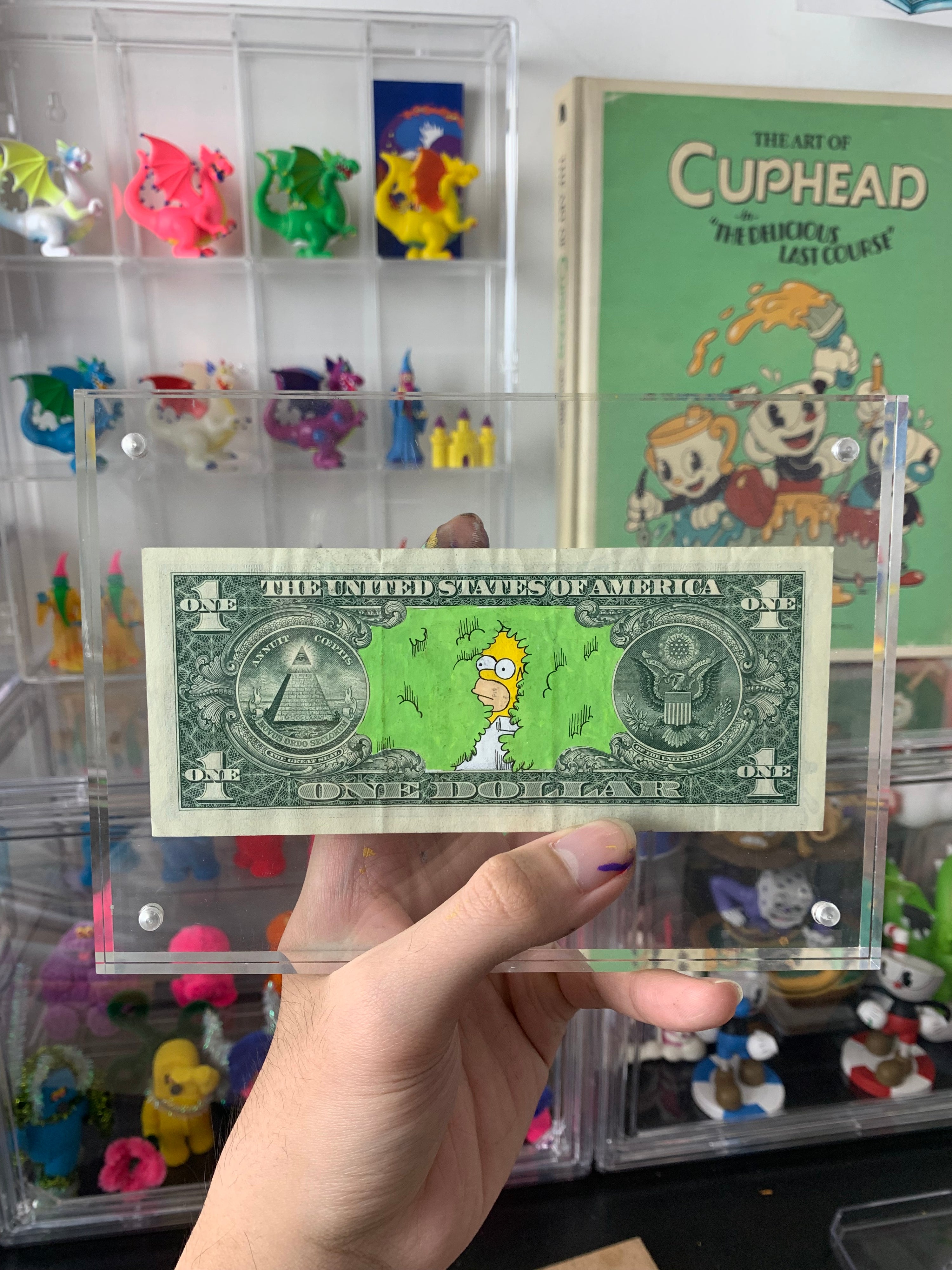 Limited 1-1 “Springfield Crew” Dollar Bill