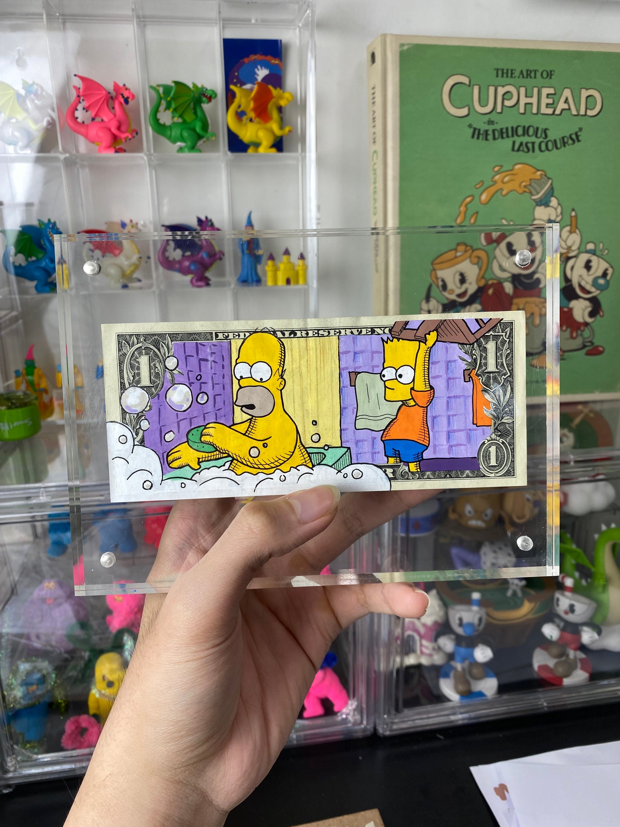 Limited 1-1 “Bathroom Chaos” Dollar Bill