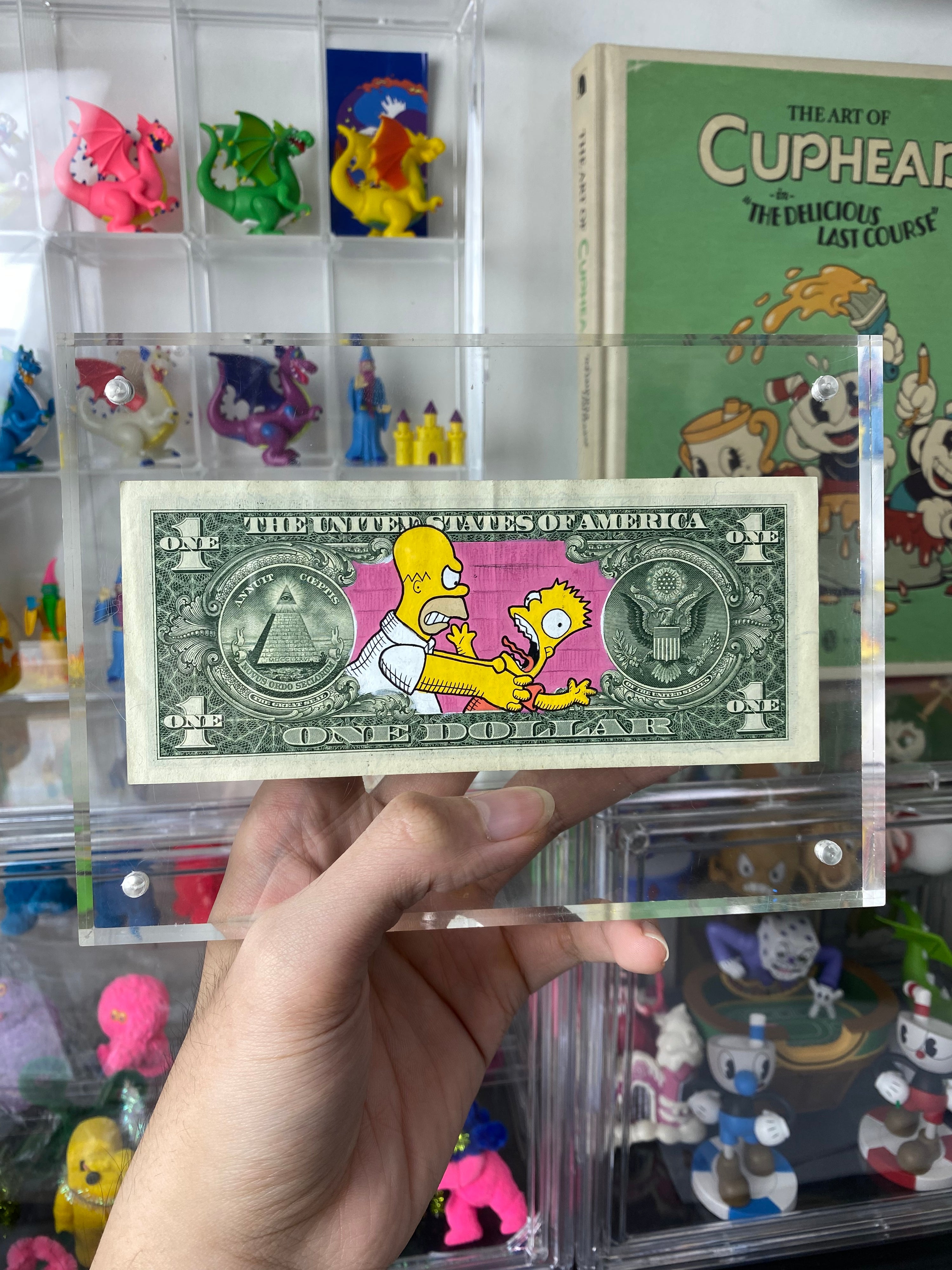 Limited 1-1 “Bathroom Chaos” Dollar Bill
