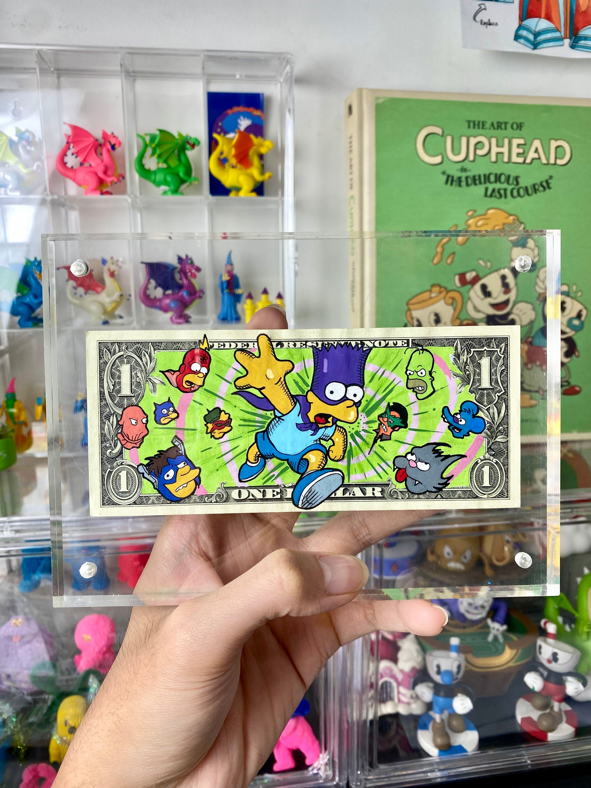 Limited 1-1 “Bartman Returns” Dollar Bill