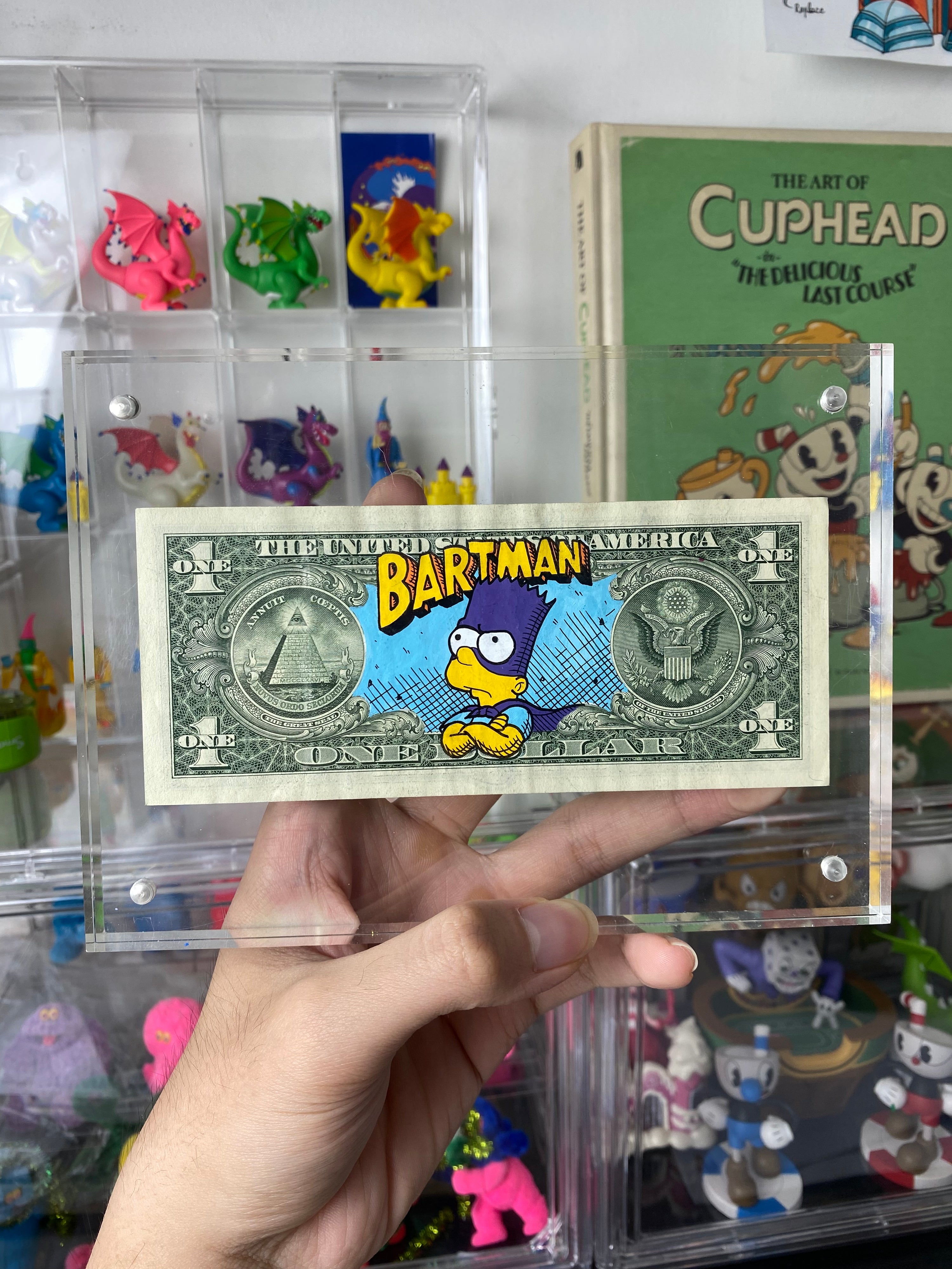 Limited 1-1 “Bartman Returns” Dollar Bill
