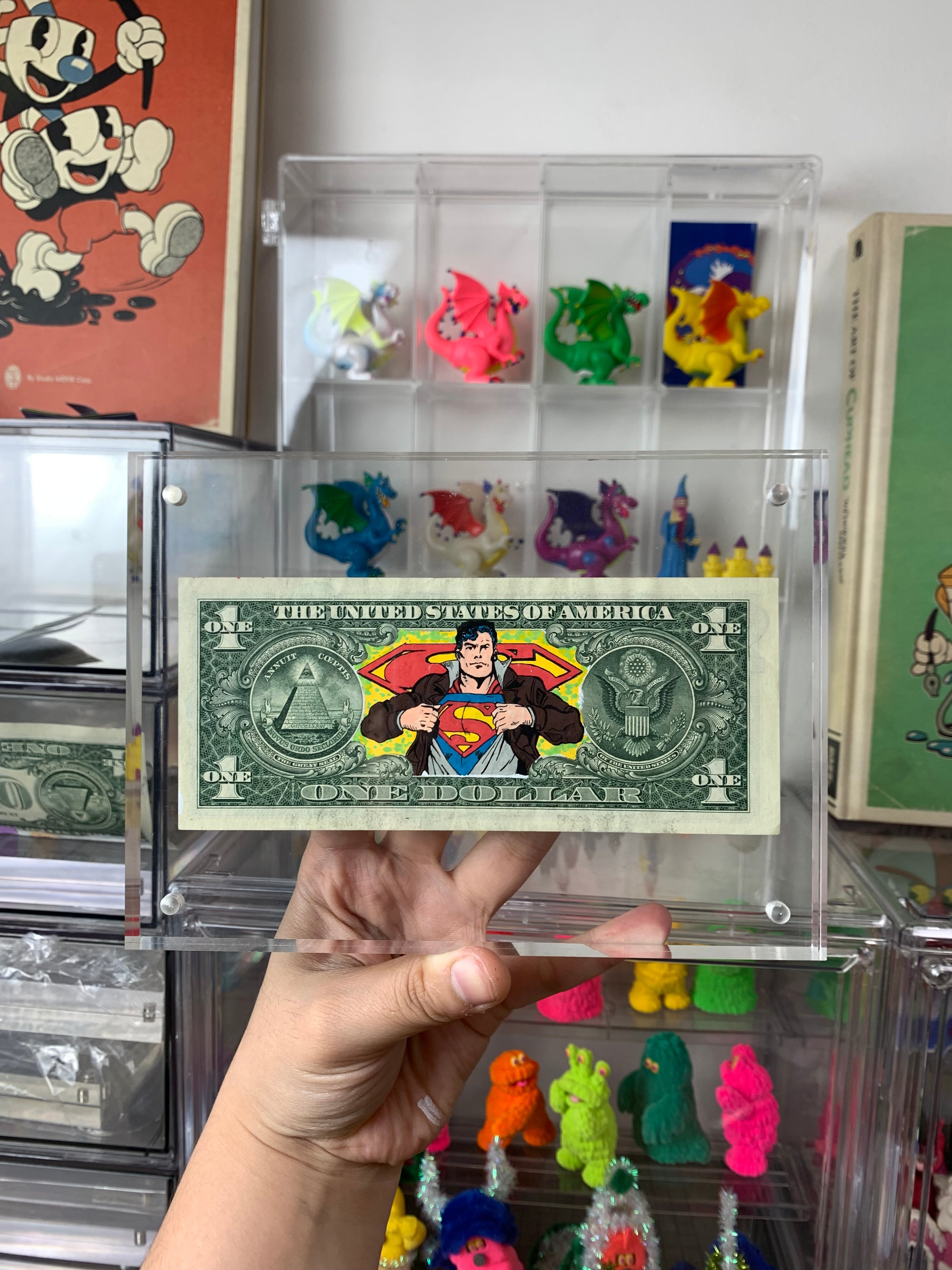 Limited 1-1 “Superman” Dollar Bill
