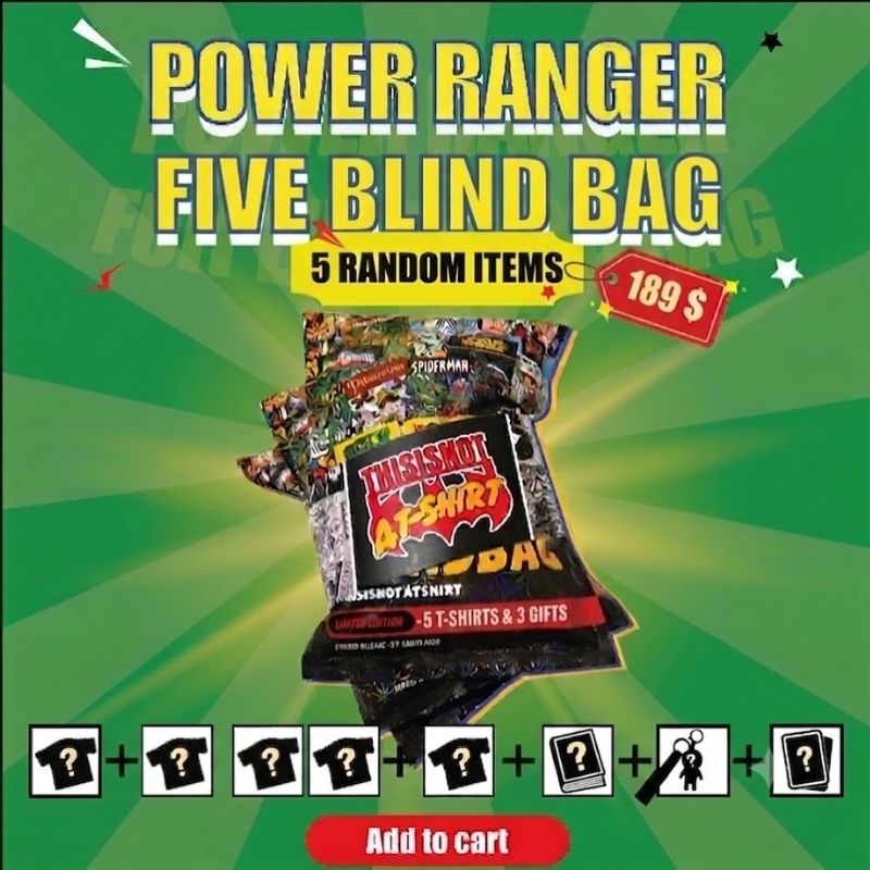 Power Ranger - 5 Blind Bag