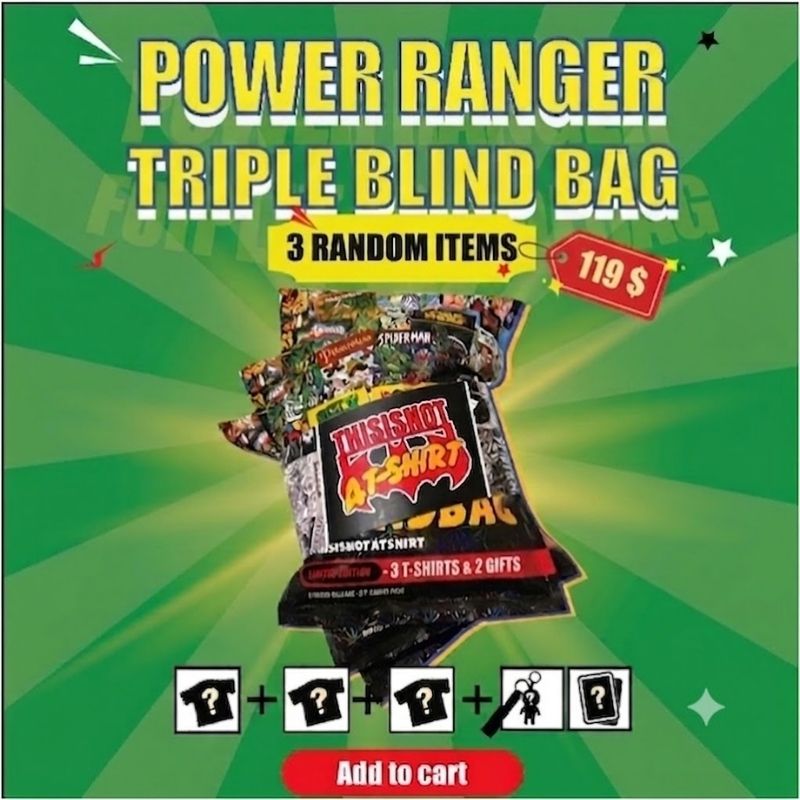 Power Ranger - Triple Blind Pack