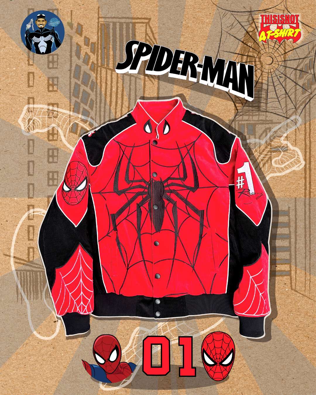 Spide Varisty Jacket