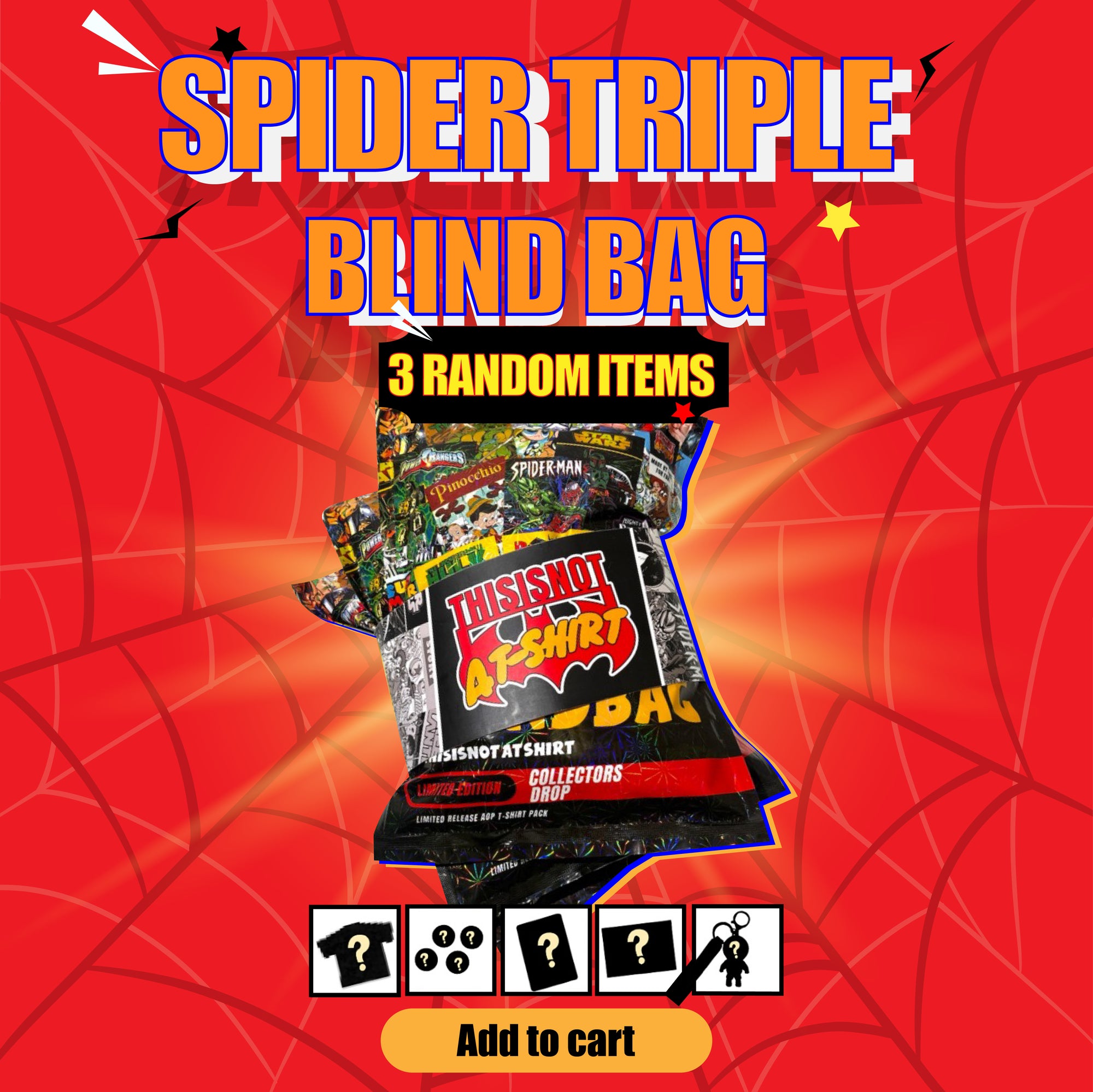 [SPIDER] TRIPLE - BLIND BAG