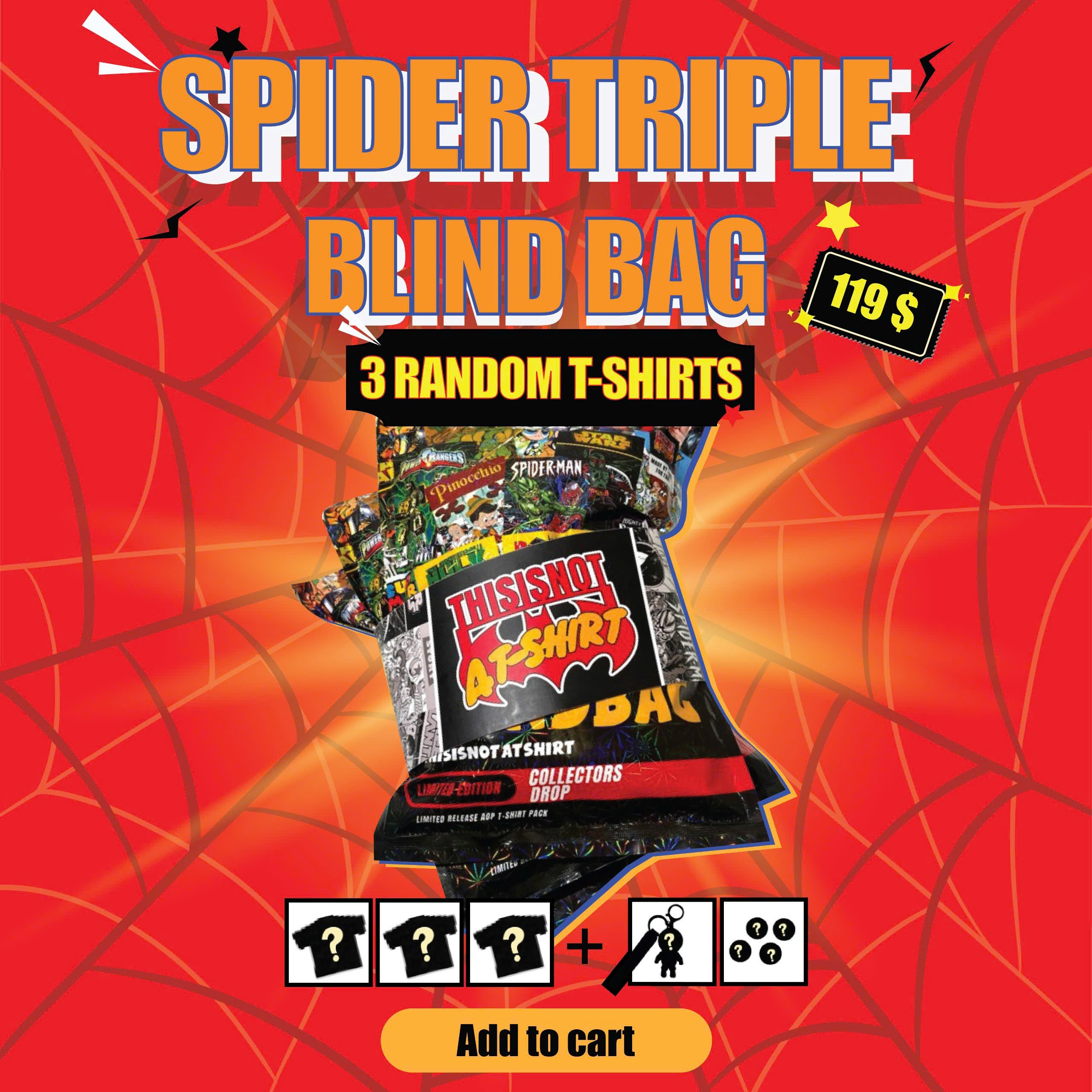 [SPIDER] TRIPLE - BLIND BAG