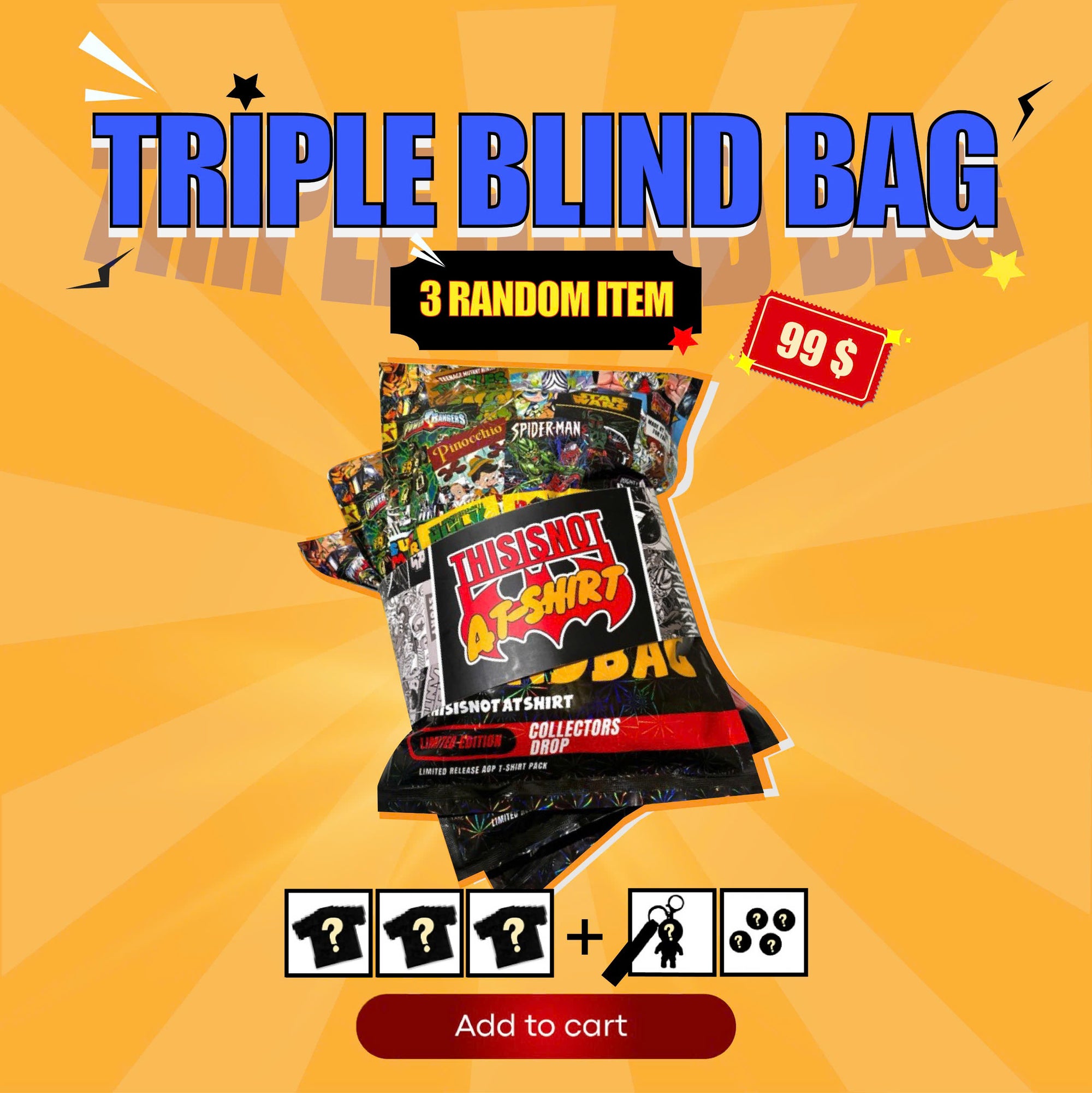 Triple Pack  —  Blind Box